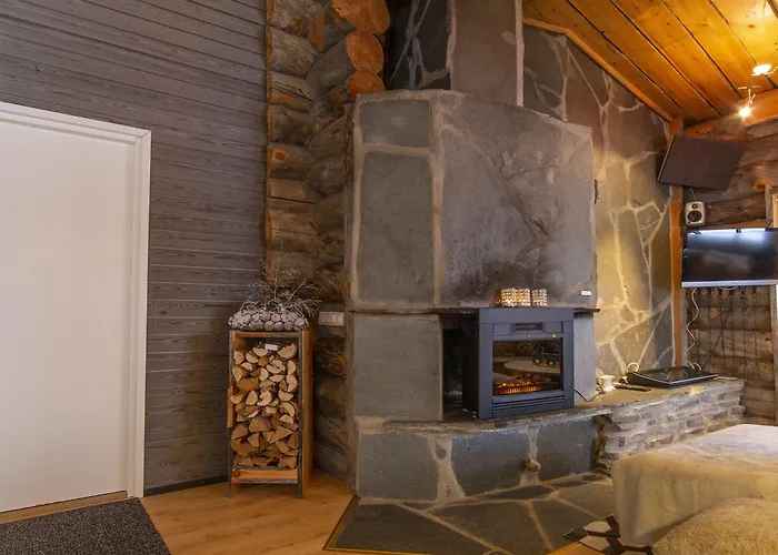 Lägenhet Kuukkeli Log Teerenpesae Saariselkä